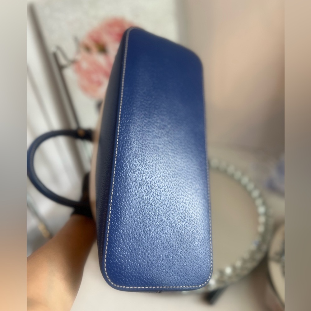 Kate Spade Wellesley Rachelle navy and cream Saffiano leather Crossbody bag - Picture 7 of 10